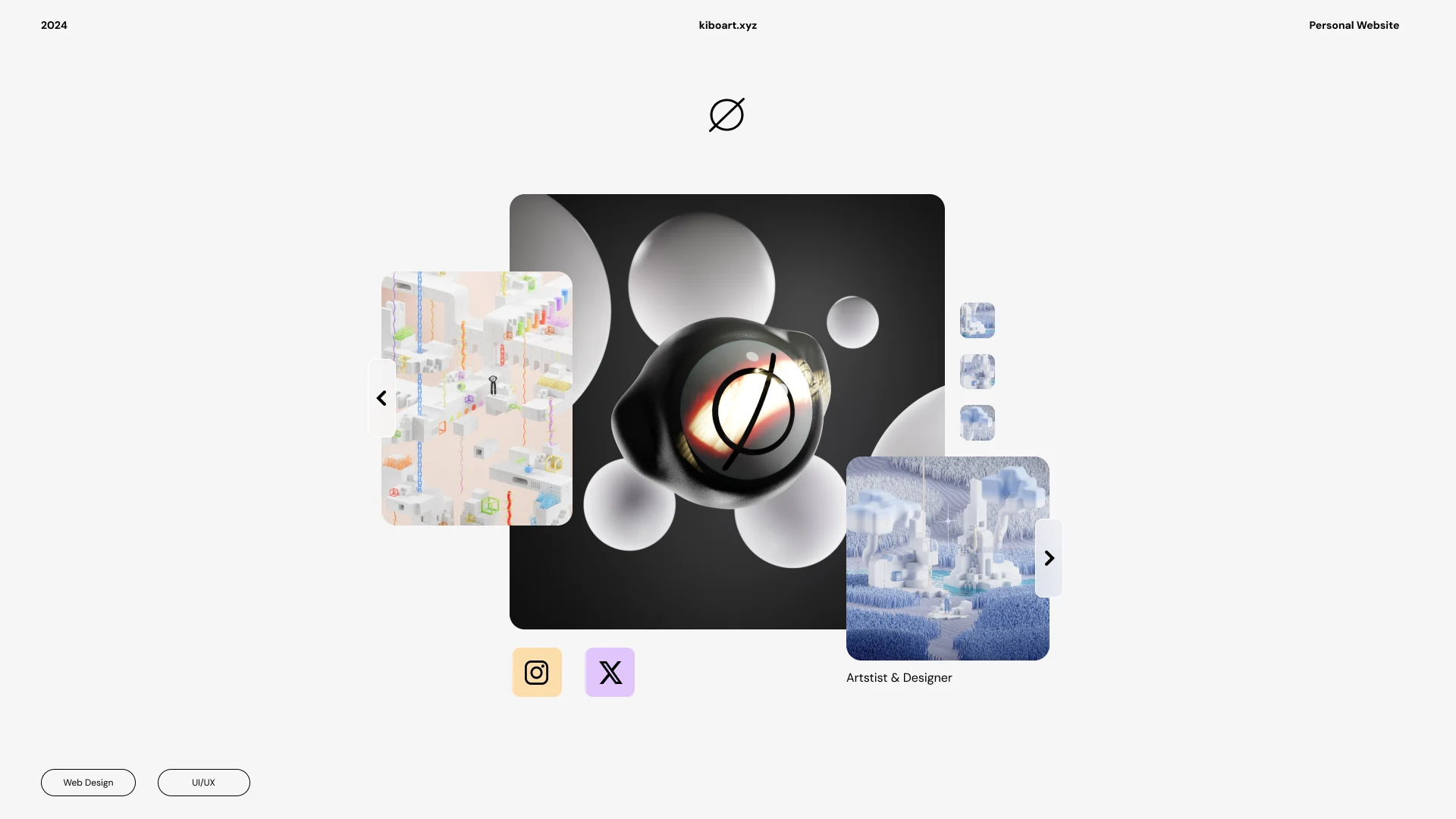 Personal Website, 2