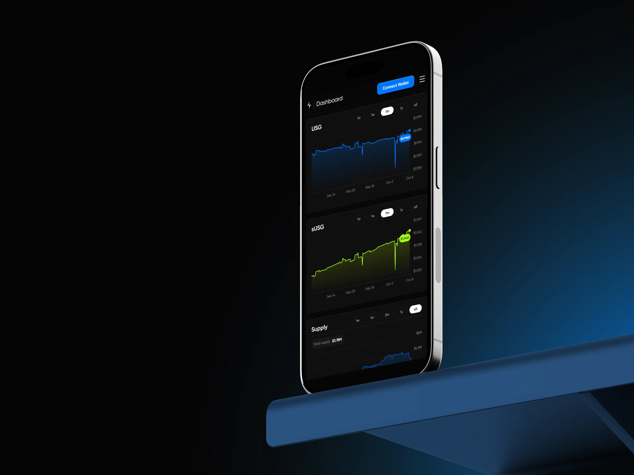 Tangent, Interface de la dapp, 3